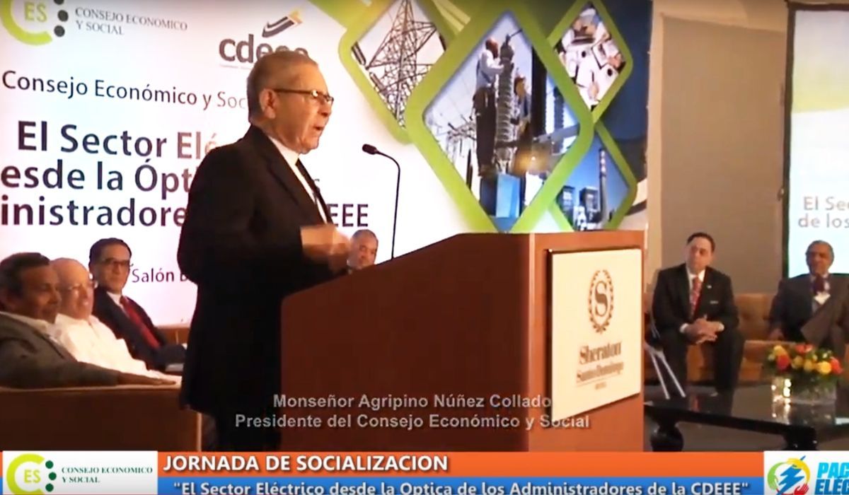 VIDEO: Pacto Eléctrico - Jornada de Socialización CES - CDEEE. Palabras de cierre a cargo de Monseñor Agripino Núñez