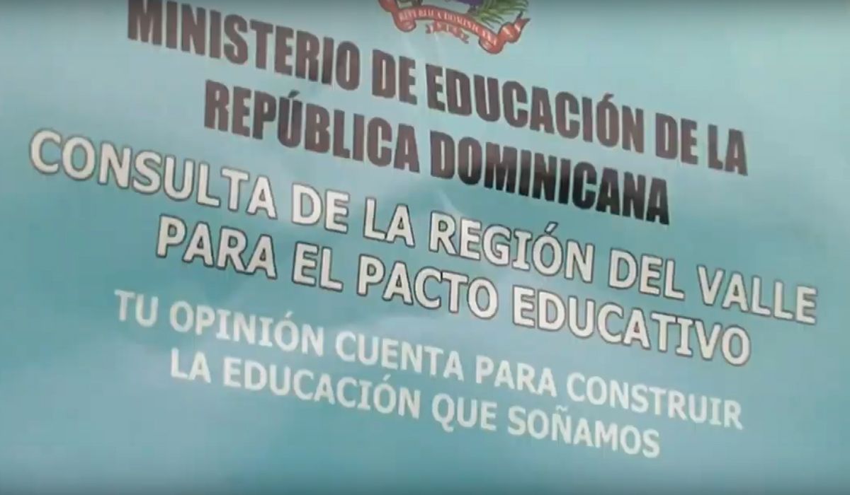 VIDEO: Pacto Educativo - Consultas Territoriales en San Juan de la Maguana, Barahona, San Cristóbal y Distrito Nacional
