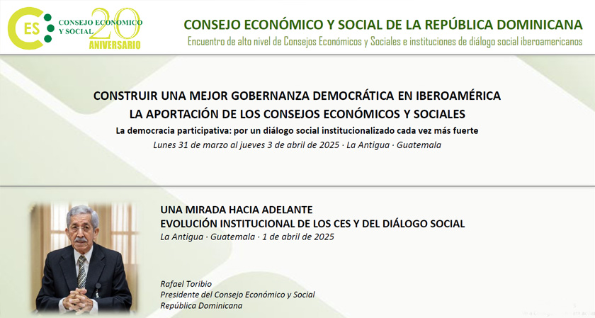 VIDEO: Evolución institucional de los CES y del diálogo social - Rafael Toribio