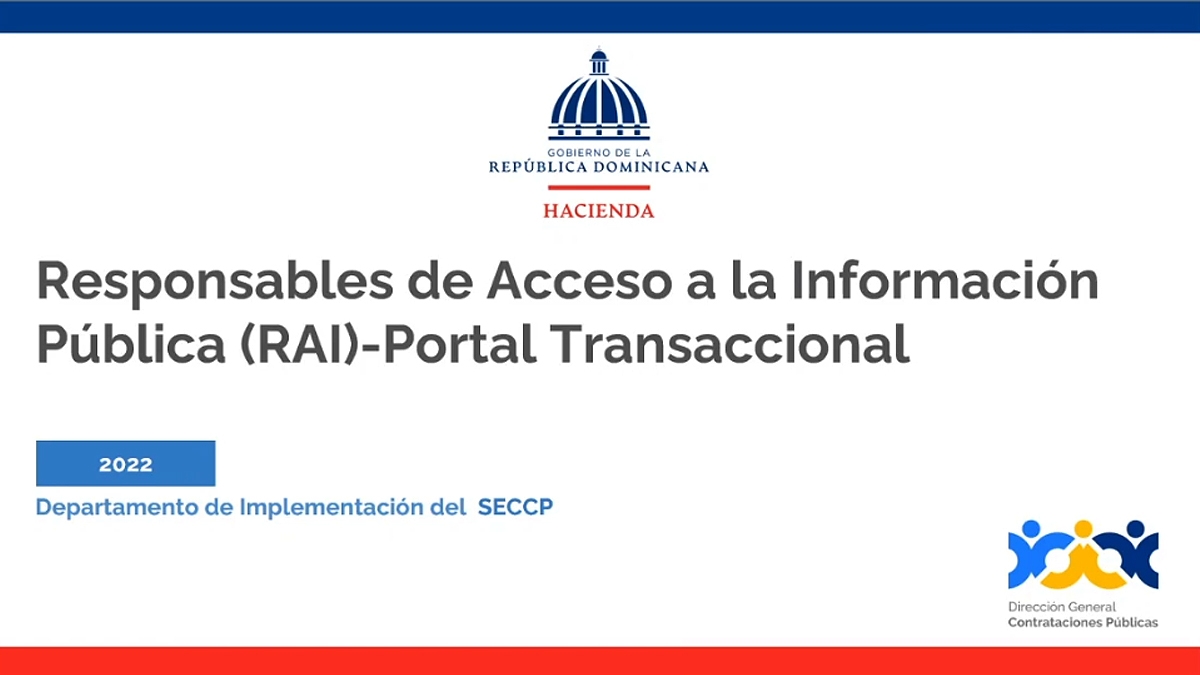 Capacitación “Uso del Portal Transaccional”