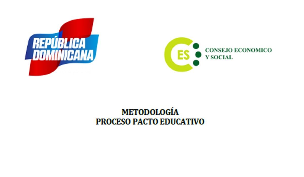 METODOLOGÍA PROCESO PACTO EDUCATIVO
