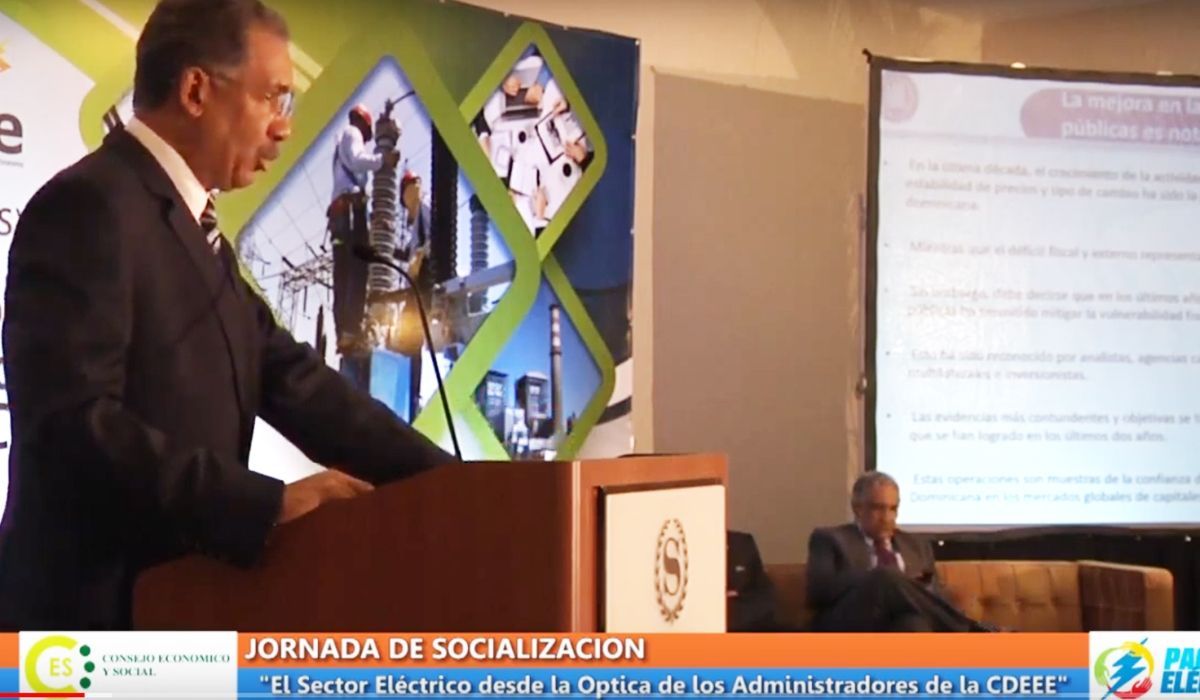 VIDEO: Pacto Eléctrico - Jornada de Socialización CES - CDEEE. Exposición de Simón Lizardo
