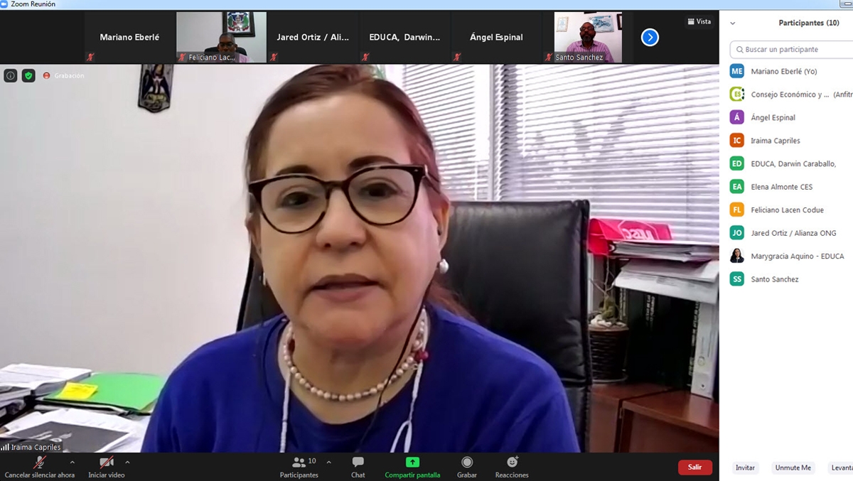 Reunión del Comité de Veeduría Social para el Pacto Educativo