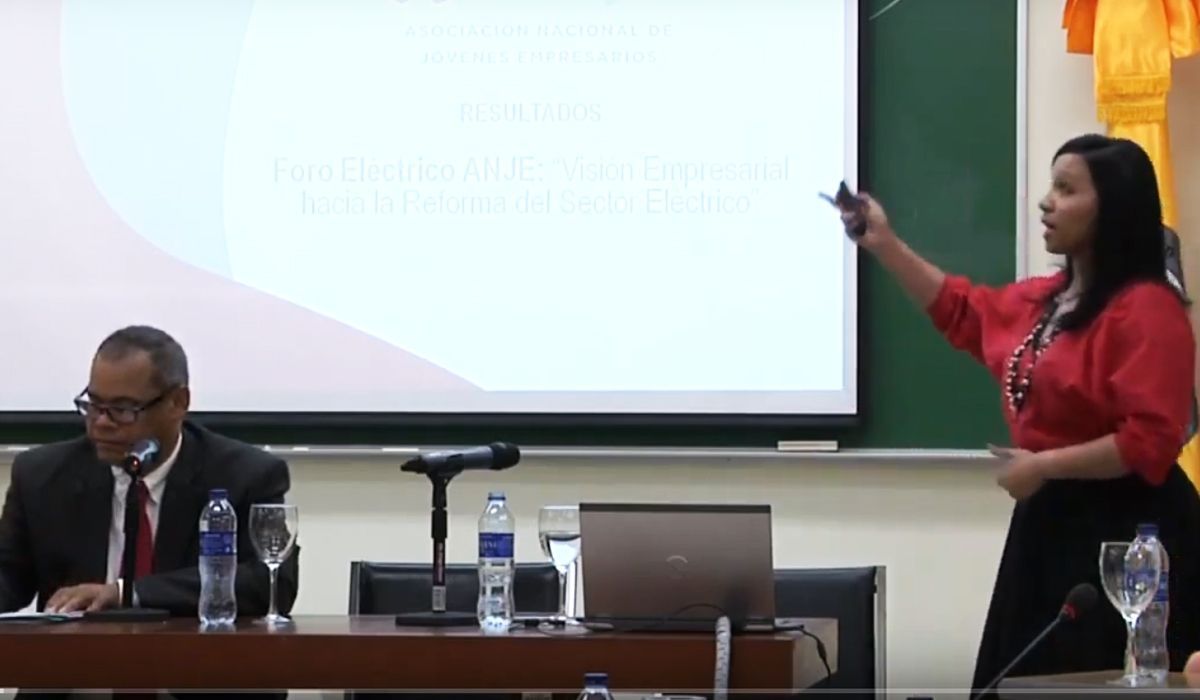 VIDEO:  Visión de la Problemática del Sector Eléctrico - Jacqueline Mora