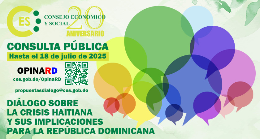 VIDEO Consulta pública “OpinaRD” se extiende hasta el 18 de julio
