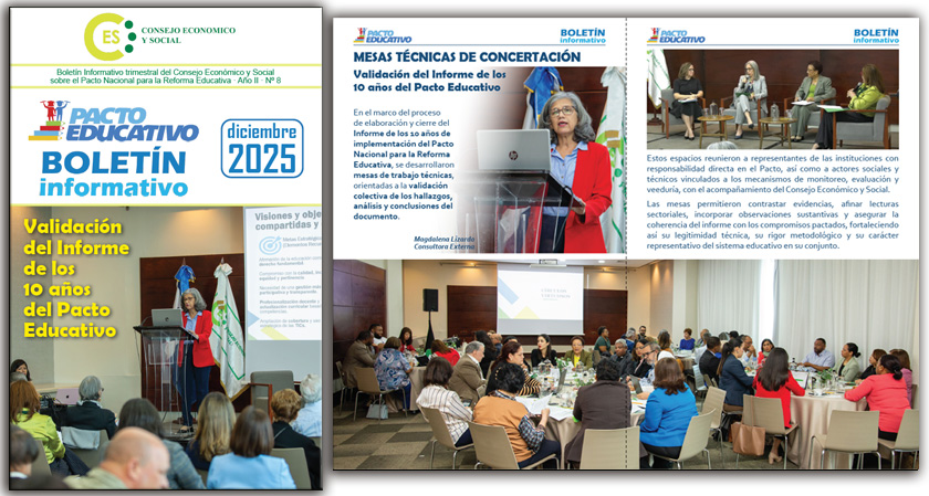 Boletín Informativo Nº 8 del Pacto Educativo