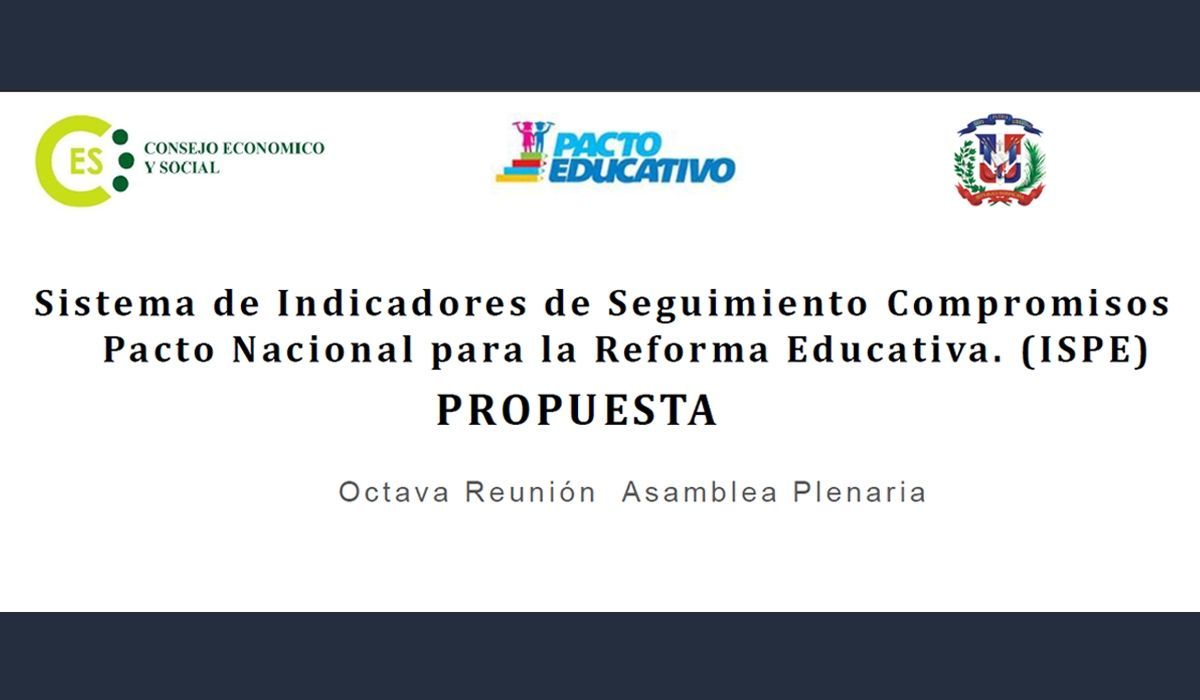 Sistema de Indicadores de Seguimiento Compromisos Pacto Nacional para la Reforma Educativa. (ISPE)