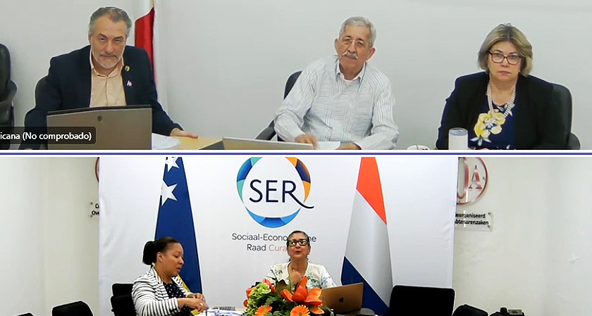 Encuentro Bilateral con CES de Curazao