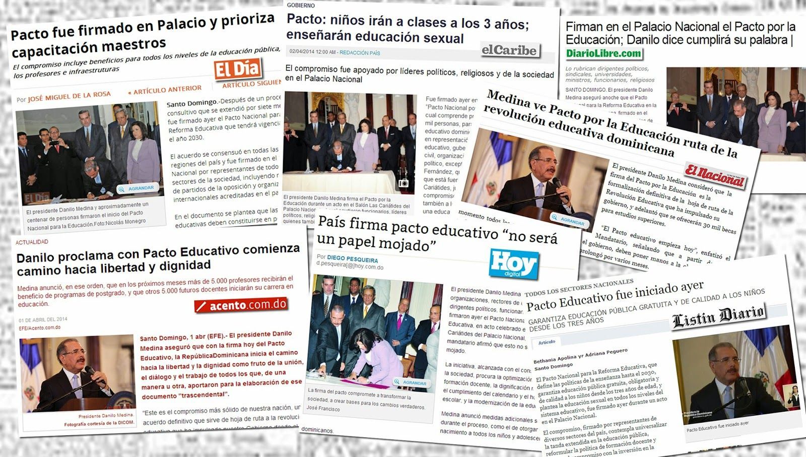 Firma Pacto Educativo 2 de abril 2014