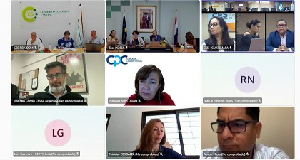 Encuentro virtual de la Red CESISALC