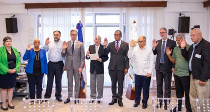 Juramentación de la Comisión Ejecutiva, Vicepresidente y CEPE del Consejo Económico y Social