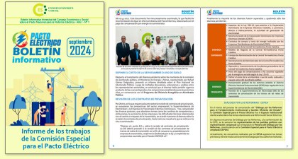 Boletín Informativo Nº1 del Pacto Eléctrico