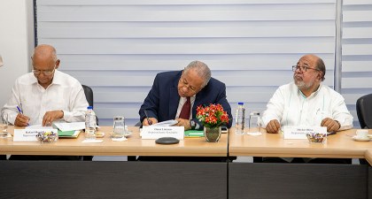 Nota de Prensa: DIÁLOGO SOBRE LA CRISIS HAITIANA  Comité de Coordinación General rubrica Informe Final