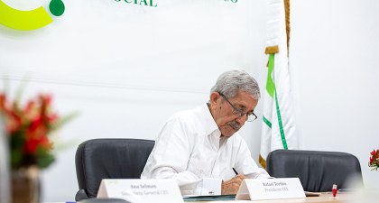 Nota de Prensa: DIÁLOGO SOBRE LA CRISIS HAITIANA  Comité de Coordinación General rubrica Informe Final