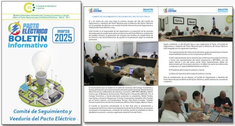 Boletín Informativo Nº 3 del Pacto Eléctrico
