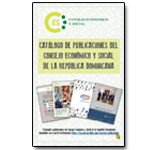 Catálogo de Publicaciones del Consejo Económico y Social de la República Dominicana